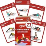 Abs and Core Exercise Cards – 75+ Workout Cards to Help Build Core Strength, Stability, Outdoor, Work from Home Fitness Workout