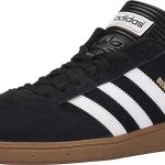 adidas Originals Men's Busenitz Sneakers, Black/White/Metallic Gold, (12 M US)