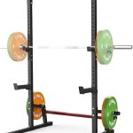 Adjustable Squat Rack Barbell Rack Squat Stand Bench Press Pull Up Home Gym