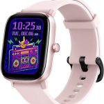 Amazfit GTS 2 Mini Fitness Smart Watch Alexa Built-in, SpO2, 14-Days Battery, 70+ Sports Modes, Heart Rate, Sleep, Stress Level Monitoring, Pink (Renewed)