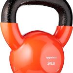 Amazon Basics Vinyl Coated Cast Iron Kettlebell