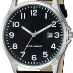 Amazon Essentials Men's Easy to Read Strap Watch