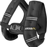 APEXUP Weighted Vest Men 5lbs/10lbs/15lbs/20lbs/25lbs/30lbs Weights with Reflective Stripe, Weighted vest for Women Workout Equipment for Strength Training Running