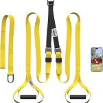 Bodyweight Fitness Training Kit Home Resistance Trainer Straps for Total Body Workouts for All Levels & Goals
