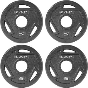 CAP Barbell 2-Inch Olympic Grip Weight Plate | Multiple Options