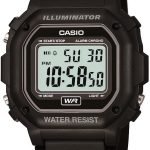 Casio Unisex F-108WH-1ACF Big Square Digital Display Quartz Black Watch