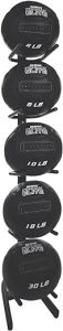 Champion Sports U-Ring Single Medicine Ball Storage Tree Stand Rack