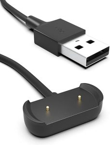 Charger for Amazfit GTS 2,GTS 2 Mini,GTS 2e,GTR 2,GTR 2e,GTS 4 Mini,T-Rex Pro,Bip 3,Bip U,Zepp E/Z Watch Charger 3.3Ft USB Magnetic Wireless Charging Cable Cord for Amazfit Watch