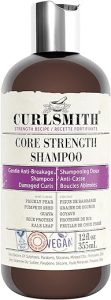 CURLSMITH – Core Strength Shampoo, Gentle Protein-Rich for Frequent Use (12fl oz)