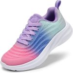 DREAM PAIRS Tennis Shoes for Boys Girls Kids Lace-up Athletic Running Sneakers