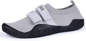 FANTURE Men's Women's Weightlifting Shoes Deadlift Squat Training Footwear Minimalist Barefoot Gym Sneakers