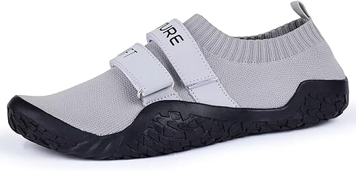 FANTURE Men's Women's Weightlifting Shoes Deadlift Squat Training Footwear Minimalist Barefoot Gym Sneakers