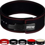 IBRO Powerlifting Lever Gym Belt – Power 8MM, 10MM or 13MM Extreme Heavy Duty Genuine Leather Belts - Squats Deadlifts Bodybuilding Weight Lifting IPF Power Lifting Strongman for Men