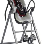 INNOVA HEALTH AND FITNESS ITM5900 Advanced Heat and Massage Inversion Table, Gray/Black