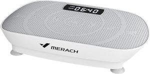 MERACH Vibration Plate Exercise Machine,Whole Body Workout Power Vibrate Fitness Platform Vibration Plate for Lymphatic Drainage,Motor Speed Control , Weight Loss & Shaping