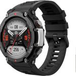 MoKo Watch Strap Compatible with Amazfit T-Rex 2, Women Men Watch Band Soft Silicone Replacement Wristband for T-Rex 2