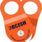 ORCISH 10 Ton Snatch Block, 22,000 LBS Capacity Block and Tackle Pulley System, Pulleys for Rope, Winch Hook Accessories, Heavy Duty Offroad Recovery Accessory for Truck, Tractor, ATV & UTV