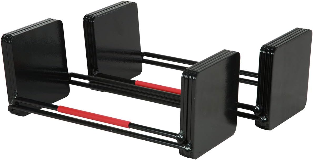 PowerBlock Elite EXP 70-90 lb. Dumbbell Kit, Stage 3 Expansion Kit, Only Compatible After Stage 1 & Stage 2 Adjustable Dumbbells Purchase, Durable Steel, Innovative Workout Equipment Black