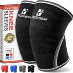 ProFitness Knee Sleeves Weightlifting Men & Women - 7mm Thick Premium Neoprene Weight Lifting Knee Sleeve for Women & Men Ideal for Squats, Powerlifting & Deadlift | Squat Knee Sleeves for Men & Women