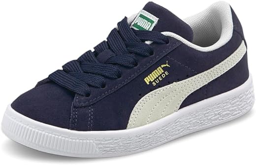 PUMA Suede Classic XXI (Little Kid) Peacoat/Puma White 1.5 Little Kid M