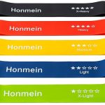 Resistance Bands for Working Out, Exercise Bands with 5 Resistance Levels Fit for Home Fitness, Strength Training, Natural Latex Resistance Band Include Instruction Guide and Carry Bag.…