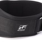 RitFit Weight Lifting Belt - Great for Squats, Lunges, Deadlift, Thrusters - Men and Women - 6 Inch Black/Camouflage