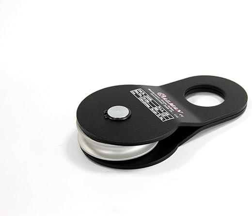 SALMAN 10 Ton Aluminum Wheel Snatch Block Offroad Recovery Winch Accessory