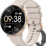 Smart Watch (Answer/Make Calls), 1.39" Smart Watches for Women 110+ Sports Modes Fitness Tracker with Blood Pressure/Heart Rate/Sleep Monitor, IP68 Waterproof Activity Tracker for Android and iPhone