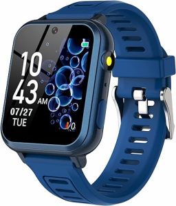 Smart Watch for Kids With 24 Games Alarm Clock, Touchscreen, Calendaring Camera Music Player Time Display Video & Audio Recording, Toys for 3-12 Years Old Boys Toddler