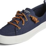 Sperry Crest Twin Gore Platform Canvas