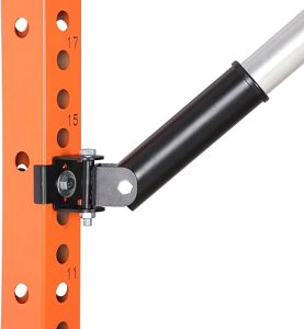 SYL Fitness Rack Mounted Landmine Attachment, T-Bar Row Landmine Base, Fit 2x2 inch & 3x3 inch Square Tube Power/Squat Rack