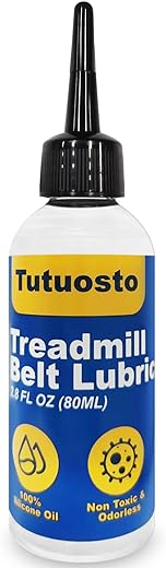 Treadmill Lubricant for Belt, 100% Silicone Treadmill Belt Lubricant, Treadmill Lubricant Kit, with Precision Screw Cap, Viscosity 500CS, Suitable for Most Treadmills, Silicone Oil for Acrylic Pouring