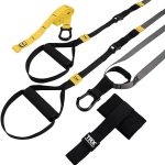TRX GO Suspension Trainer System, Full-Body Workout for All Levels & Goals, Lightweight & Portable, Fast, Fun & Effective Workouts, Home Gym Equipment or for Outdoor Workouts , Grey