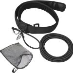 UCEDER Swim Resistance Belt Swim Tether Stationary Swimming Swim Bungee Cords Swim Training Leash
