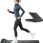 Walkingpad Z1 Walking Pad Treadmill, 180°Foldable Under Desk Treadmill for Home Office with 242lb Capacity, 2 in 1 Portable Treadmill for Walking and Jogging Remote Control in LED Display