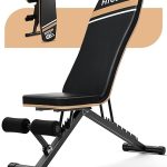 Weight Bench Press, Foldable Workout Bench for Home Gym, 660 LBS Stable Incline Decline Bench for Full Body, Weight Benches for Home Gym, Sit up Bench Strength Training Benches