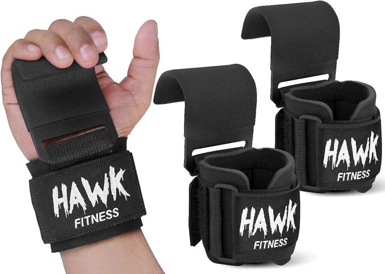 Weightlifting Hooks with Wrist Straps for Men and Women, Safely Lift Weights Up to 700 lbs. with Reinforced Metal Lifting Hooks, Strengthen Your Grip and Lift Heavier Weights at Full Power