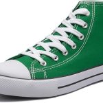 Women's High top Sneakers Classic High Tops Canvas Shoes for Women Lace up Tennis Shoes Fashion Canvas Sneakers Casual Shoes for Walking