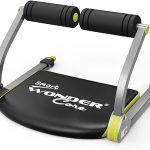 WONDER CORE SMART Sit Up Exercise Equipment, Abdominal Exercise Machine for Home, Ab Crunch Machine for Stomach Workout, Fitness Equipment for Abs Workout, Core Ab Exercise System Trainer (Green)