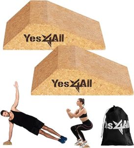Yes4All Deadlift Jack/Barbell Stand Upload 600lb Barbell Plates for Deadlift Exercise, Squat Wedge for Squat/Weight Training